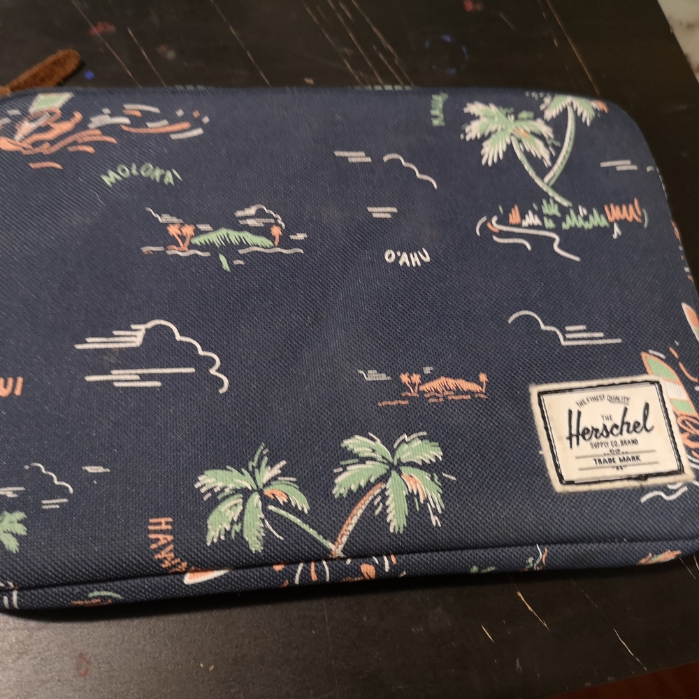 Herschel Supply Company Navy Tropical Toiletry Bag